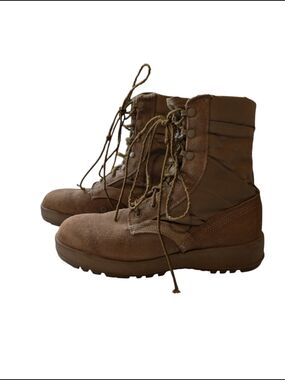 McRae USMC Coyote Brown Combat Boots Vibram Sole Size 10R